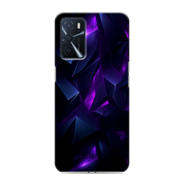 Силиконовый чехол на OPPO A16 с принтом Абстракиция