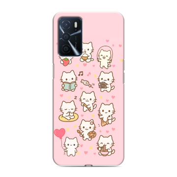 Силиконовый чехол на OPPO A16 с принтом Hello Kitty Хелоу Кити Силиконовый чехол на OPPO A16 с принтом Hello Kitty Хелоу Кити