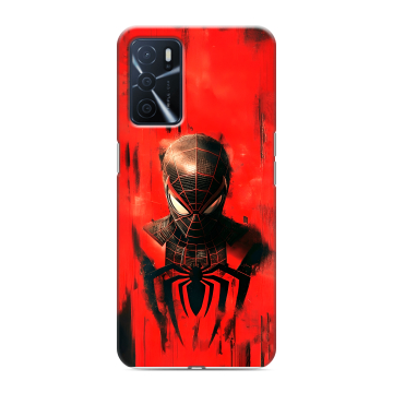 Силиконовый чехол на OPPO A16 с принтом человек паук spiderman Силиконовый чехол на OPPO A16 с принтом человек паук spiderman