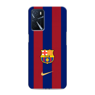Силиконовый чехол на OPPO A16 с принтом Барселона Barcelona