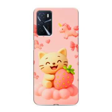 Силиконовый чехол на OPPO A16 с принтом для девочек Силиконовый чехол на OPPO A16 с принтом для девочек