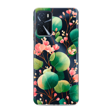 Силиконовый чехол на OPPO A16 с принтом женский Силиконовый чехол на OPPO A16 с принтом женский