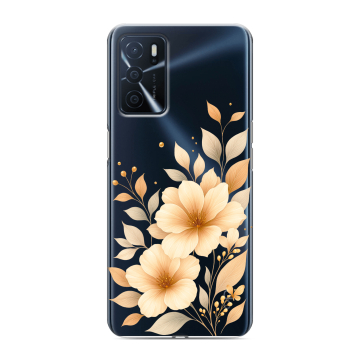 Силиконовый чехол на OPPO A16 с принтом для девушки Силиконовый чехол на OPPO A16 с принтом для девушки