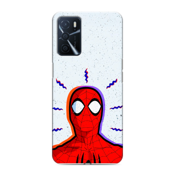 Силиконовый чехол на OPPO A16 с принтом Spiderman Человек паук Силиконовый чехол на OPPO A16 с принтом Spiderman Человек паук