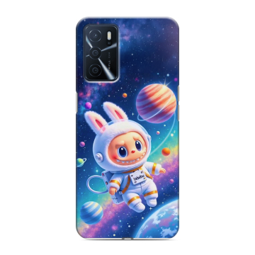 Силиконовый чехол на OPPO A16 с принтом Labubu Лабубу Силиконовый чехол на OPPO A16 с принтом Labubu Лабубу