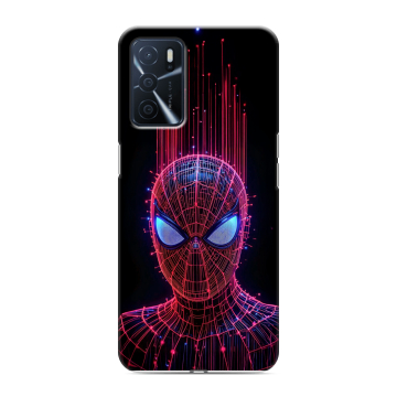 Силиконовый чехол на OPPO A16 с принтом Spiderman Человек паук Силиконовый чехол на OPPO A16 с принтом Spiderman Человек паук