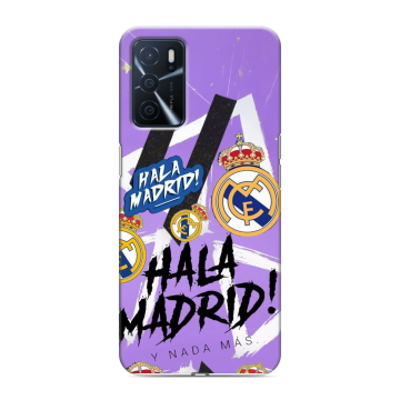Силиконовый чехол на OPPO A16 с принтом Real Madrid Реал Мадрид Силиконовый чехол на OPPO A16 с принтом Real Madrid Реал Мадрид