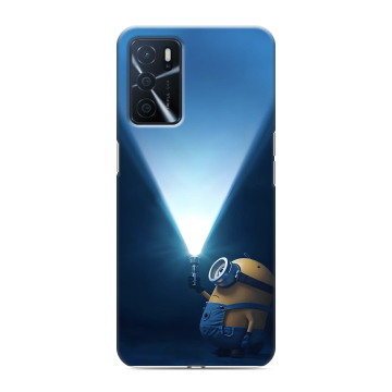 Силиконовый чехол на OPPO A16 с принтом Миньоны Силиконовый чехол на OPPO A16 с принтом Миньоны