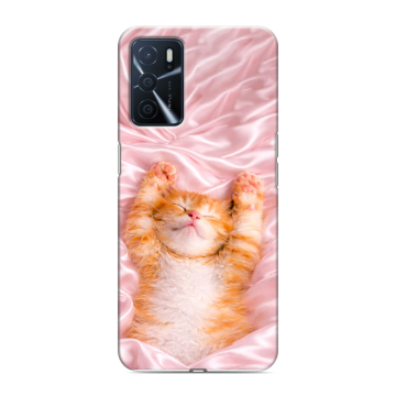 Силиконовый чехол на OPPO A16 с принтом женский Силиконовый чехол на OPPO A16 с принтом женский