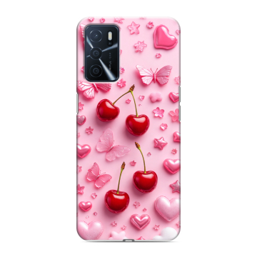 Силиконовый чехол на OPPO A16 с принтом для девочек Силиконовый чехол на OPPO A16 с принтом для девочек
