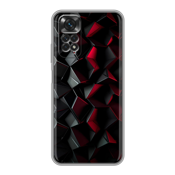Силиконовый чехол на Xiaomi Redmi Note 11 с принтом Абстракция Силиконовый чехол на Xiaomi Redmi Note 11 с принтом Абстракция