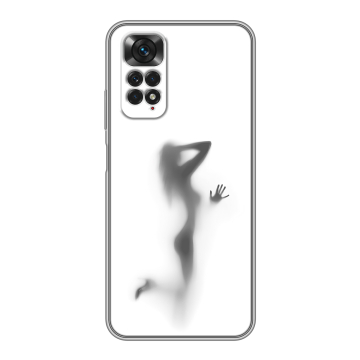 Силиконовый чехол на Xiaomi Redmi Note 11 с принтом Силуэт Силиконовый чехол на Xiaomi Redmi Note 11 с принтом Силуэт