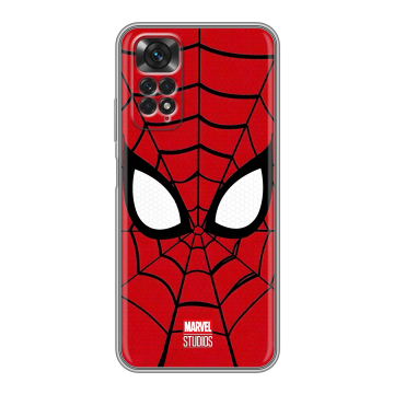 Силиконовый чехол на Xiaomi Redmi Note 11 с принтом человек паук spiderman