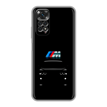 Силиконовый чехол на Xiaomi Redmi Note 11 с принтом БМВ BMW