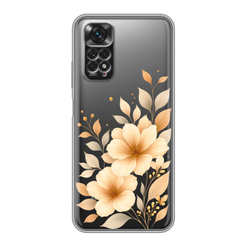 Силиконовый чехол на Xiaomi Redmi Note 11 с принтом для девушки Силиконовый чехол на Xiaomi Redmi Note 11 с принтом для девушки