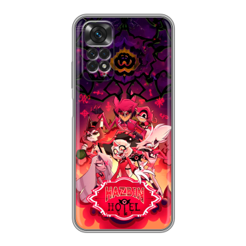 Силиконовый чехол на Xiaomi Redmi Note 11 с принтом Hazbin Hotel Отель Хазбин Силиконовый чехол на Xiaomi Redmi Note 11 с принтом Hazbin Hotel Отель Хазбин