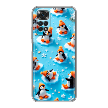 Силиконовый чехол на Xiaomi Redmi Note 11 с принтом Новый год Силиконовый чехол на Xiaomi Redmi Note 11 с принтом Новый год