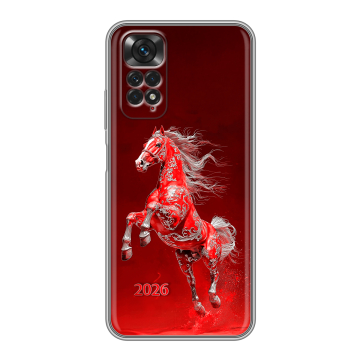 Силиконовый чехол на Xiaomi Redmi Note 11 с принтом Новый год Силиконовый чехол на Xiaomi Redmi Note 11 с принтом Новый год