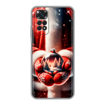 Силиконовый чехол на Xiaomi Redmi Note 11 с принтом Новый год Силиконовый чехол на Xiaomi Redmi Note 11 с принтом Новый год