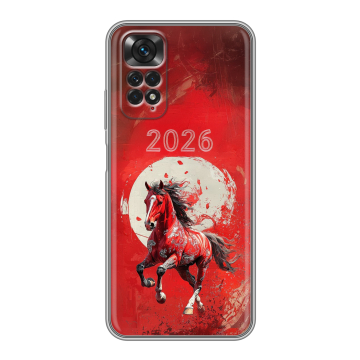 Силиконовый чехол на Xiaomi Redmi Note 11 с принтом Новый год Силиконовый чехол на Xiaomi Redmi Note 11 с принтом Новый год