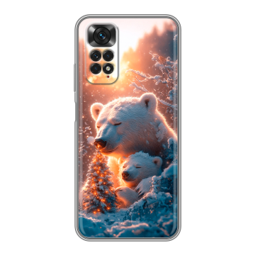 Силиконовый чехол на Xiaomi Redmi Note 11 с принтом Новый год Силиконовый чехол на Xiaomi Redmi Note 11 с принтом Новый год