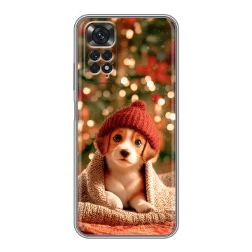Силиконовый чехол на Xiaomi Redmi Note 11 с принтом Новый год Силиконовый чехол на Xiaomi Redmi Note 11 с принтом Новый год