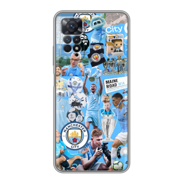 Силиконовый чехол на Xiaomi Redmi Note 11 Pro с принтом Man City Манчестер Сити Силиконовый чехол на Xiaomi Redmi Note 11 Pro с принтом Man City Манчестер Сити