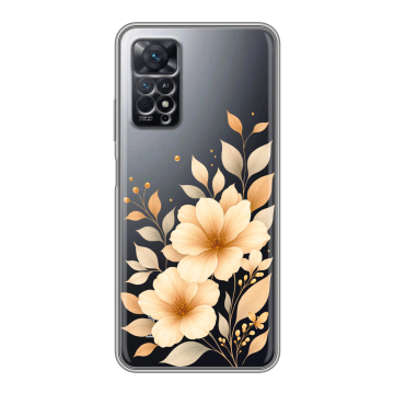 Силиконовый чехол на Xiaomi Redmi Note 11 Pro с принтом для девушки Силиконовый чехол на Xiaomi Redmi Note 11 Pro с принтом для девушки