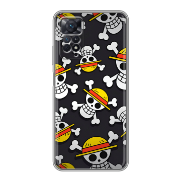 Силиконовый чехол на Xiaomi Redmi Note 11 Pro с принтом One Piece Ван Пис Силиконовый чехол на Xiaomi Redmi Note 11 Pro с принтом One Piece Ван Пис