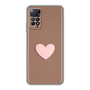 Силиконовый чехол на Xiaomi Redmi Note 11 Pro с принтом женский