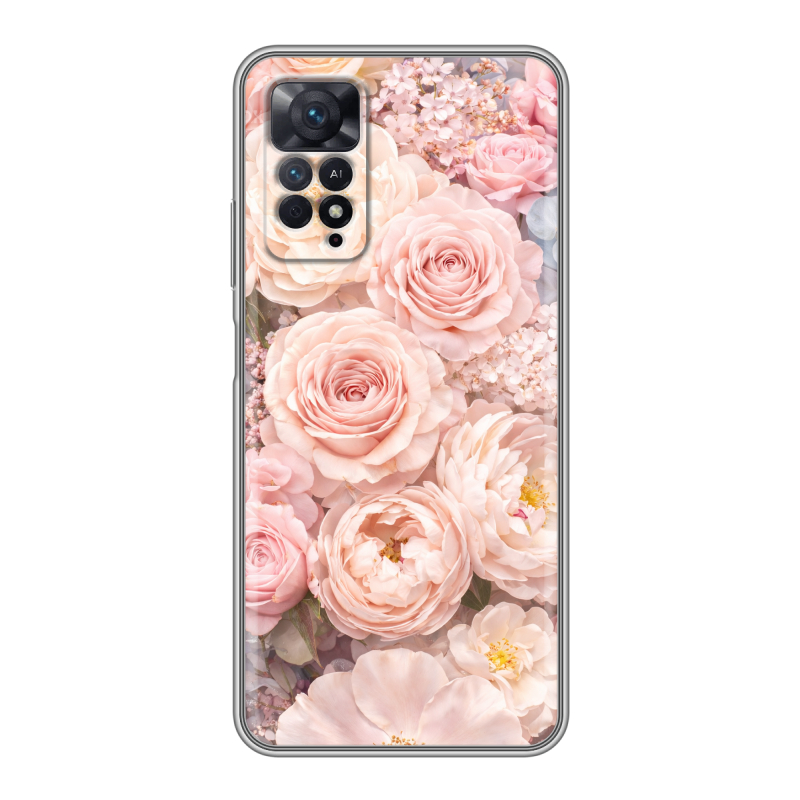 Силиконовый чехол на Xiaomi Redmi Note 11 Pro с принтом женский Силиконовый чехол на Xiaomi Redmi Note 11 Pro с принтом женский