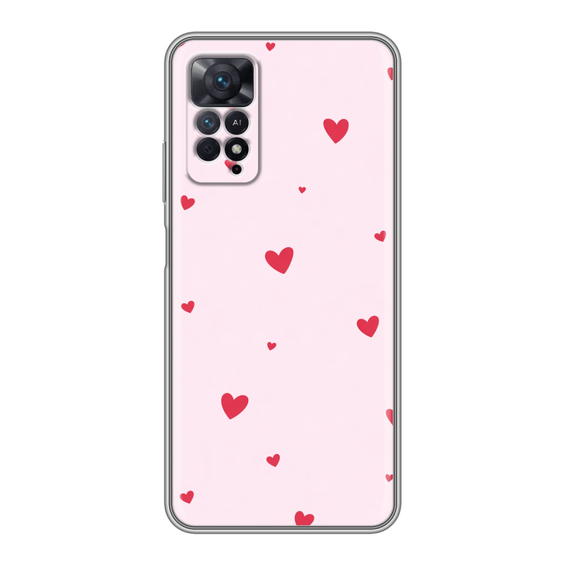 Силиконовый чехол на Xiaomi Redmi Note 11 Pro с принтом для девочек Силиконовый чехол на Xiaomi Redmi Note 11 Pro с принтом для девочек