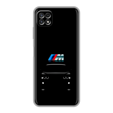 Силиконовый чехол на Samsung Galaxy A22s 5G с принтом БМВ BMW