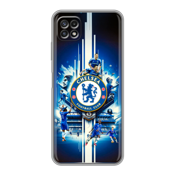 Силиконовый чехол на Samsung Galaxy A22s 5G с принтом Chelsea Челси