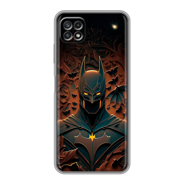 Силиконовый чехол на Samsung Galaxy A22s 5G с принтом Batman Бэтмен