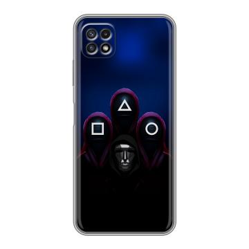 Силиконовый чехол на Samsung Galaxy A22s 5G с принтом Игра Кальмара