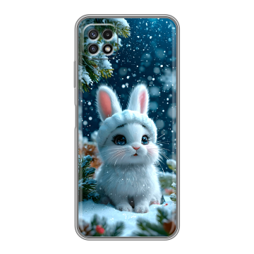 Силиконовый чехол на Samsung Galaxy A22s 5G с принтом Новый год