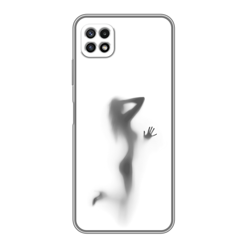 Силиконовый чехол на Samsung Galaxy A22s 5G с принтом Силуэт Силиконовый чехол на Samsung Galaxy A22s 5G с принтом Силуэт