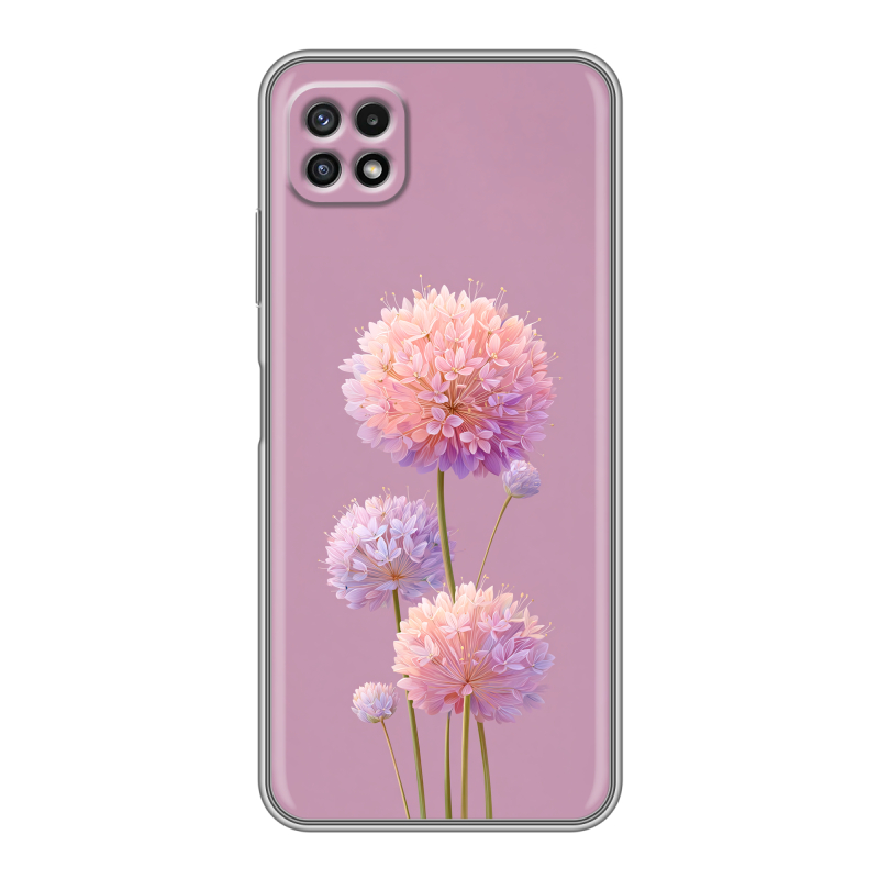 Силиконовый чехол на Samsung Galaxy A22s 5G с принтом Цветы Силиконовый чехол на Samsung Galaxy A22s 5G с принтом Цветы