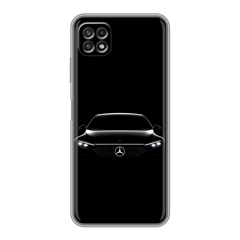 Силиконовый чехол на Samsung Galaxy A22s 5G с принтом Mercedes Мерседес Силиконовый чехол на Samsung Galaxy A22s 5G с принтом Mercedes Мерседес