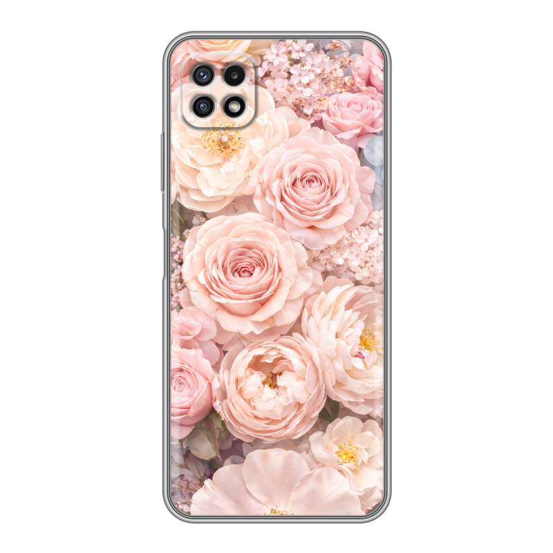 Силиконовый чехол на Samsung Galaxy A22s 5G с принтом женский Силиконовый чехол на Samsung Galaxy A22s 5G с принтом женский