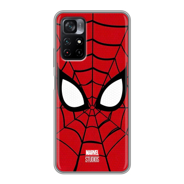 Силиконовый чехол на Xiaomi Poco M4 Pro 5G с принтом человек паук spiderman