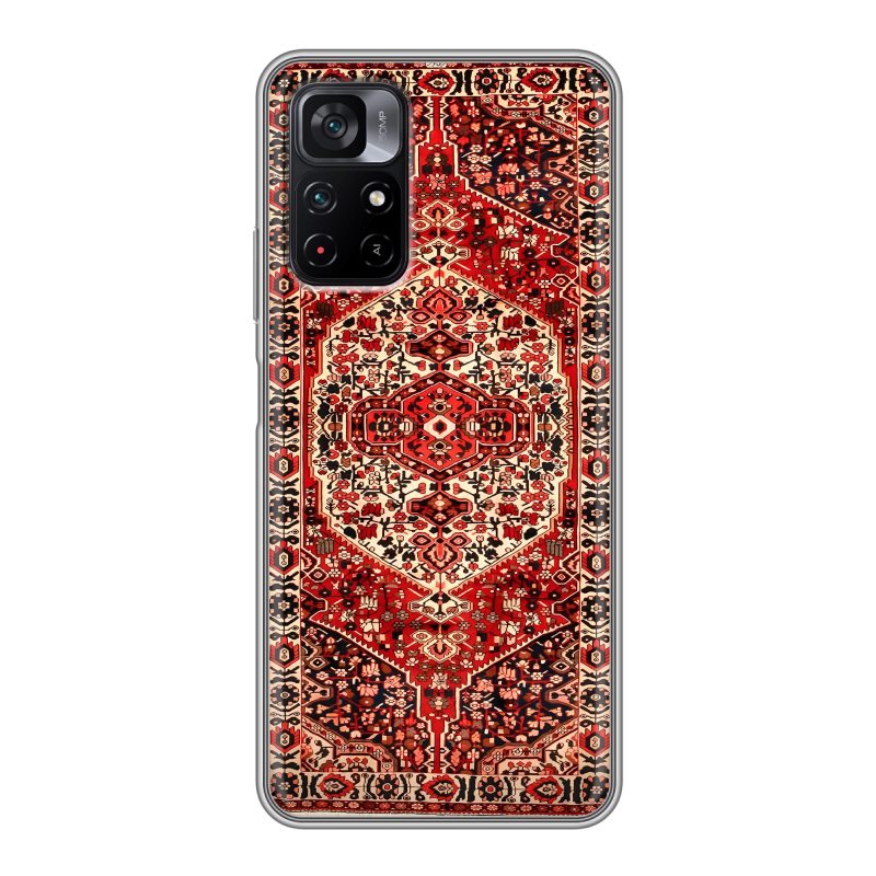 Силиконовый противоударный чехол на Xiaomi Poco M4 Pro 5G с принтом Ковер Силиконовый противоударный чехол на Xiaomi Poco M4 Pro 5G с принтом Ковер