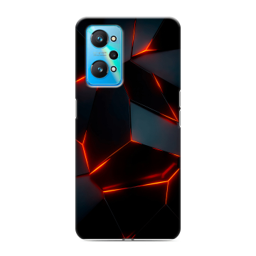 Силиконовый чехол на Realme GT Neo 2 с принтом Яркие абстракции Силиконовый чехол на Realme GT Neo 2 с принтом Яркие абстракции