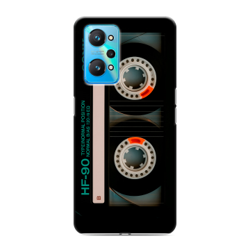 Силиконовый чехол на Realme GT Neo 2 с принтом Кассета