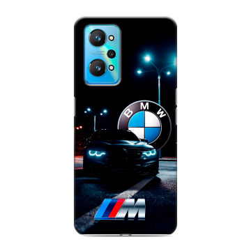 Силиконовый чехол на Realme GT Neo 2 с принтом БМВ BMW Силиконовый чехол на Realme GT Neo 2 с принтом БМВ BMW