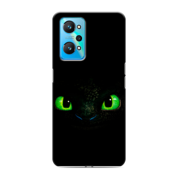 Силиконовый чехол на Realme GT Neo 2 с принтом Как приручить дракона