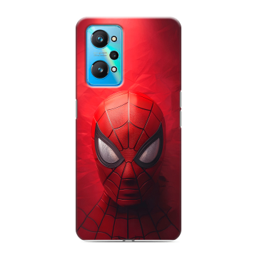 Силиконовый чехол на Realme GT Neo 2 с принтом Spiderman Человек паук