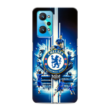 Силиконовый чехол на Realme GT Neo 2 с принтом Chelsea Челси