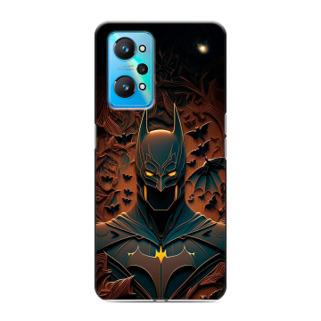 Силиконовый чехол на Realme GT Neo 2 с принтом Batman Бэтмен